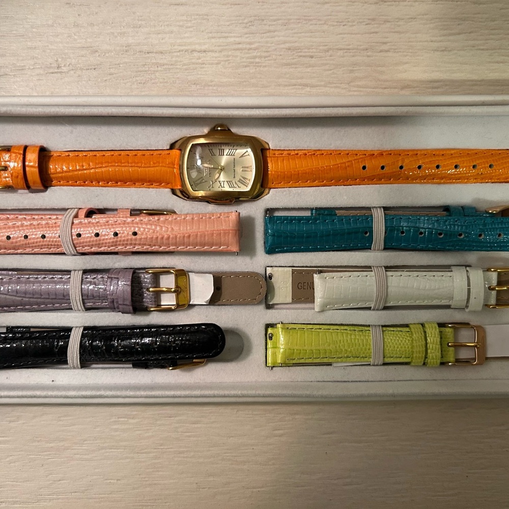 Invicta Special Edition Watch with Interchangeable Leather Straps